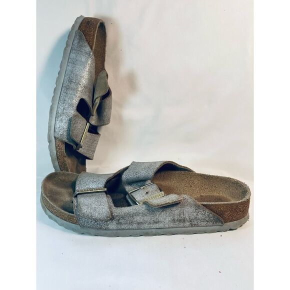 Birkenstock Leather Sandal W7 - Picture 3 of 10